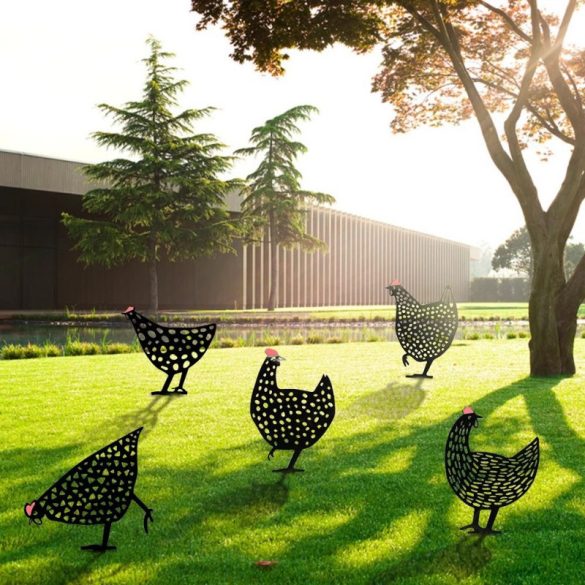 Csirke Kerti Dísz – Dekoratív Kapirgáló Csirke Szobor Kertbe