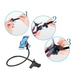 Csíptethető flexibilis univerzális telefontartó mobil tartó