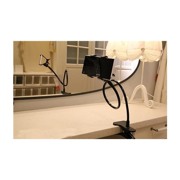 Csíptethető flexibilis univerzális telefontartó mobil tartó