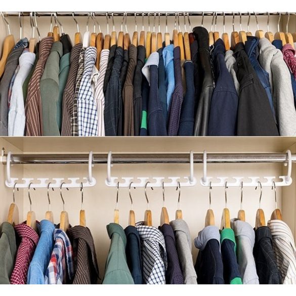 Vállfa, helytakarékos vállfa 8 db