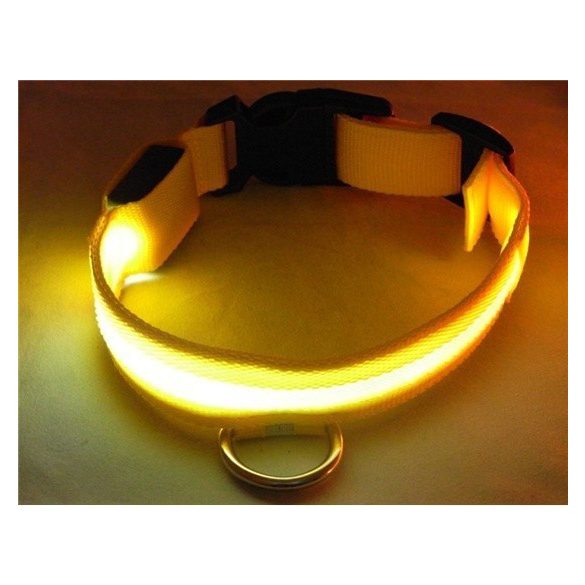 LED kutya nyakörv világító kutyanyakörv