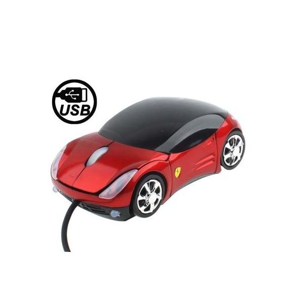 Autós lézeres autó egér 3D USB