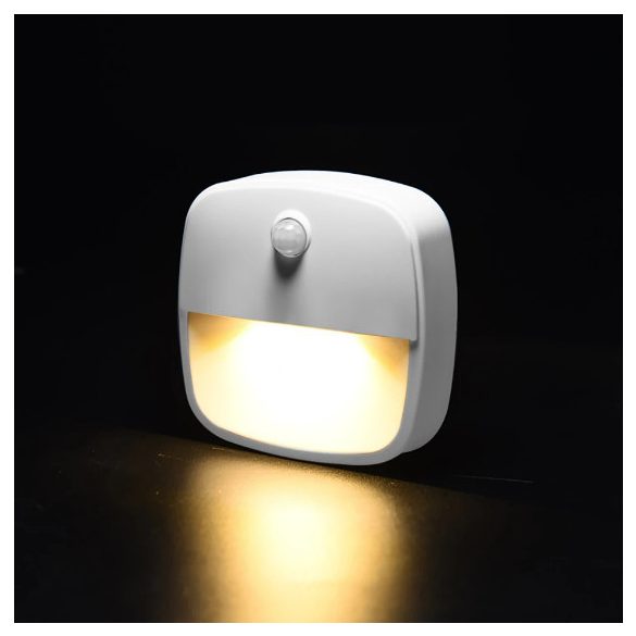 Mozgásérzékelős lámpa, LED lámpa,  beltéri fali lámpa