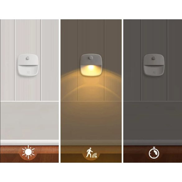 Mozgásérzékelős lámpa, LED lámpa,  beltéri fali lámpa