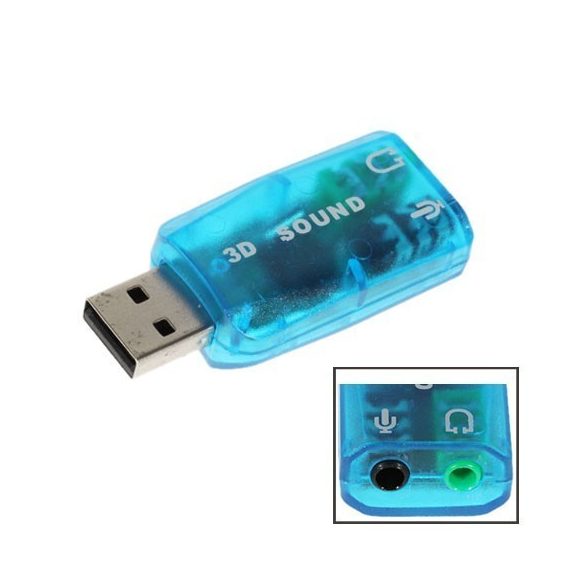 USB Hangkártya Virtual 5.1