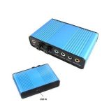 USB 5.1 hangkártya külső hangkártya 5.1 spdif