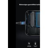 Extra strapabíró 1 méteres Lightning Iphone gyorstöltő és USB adatkábel