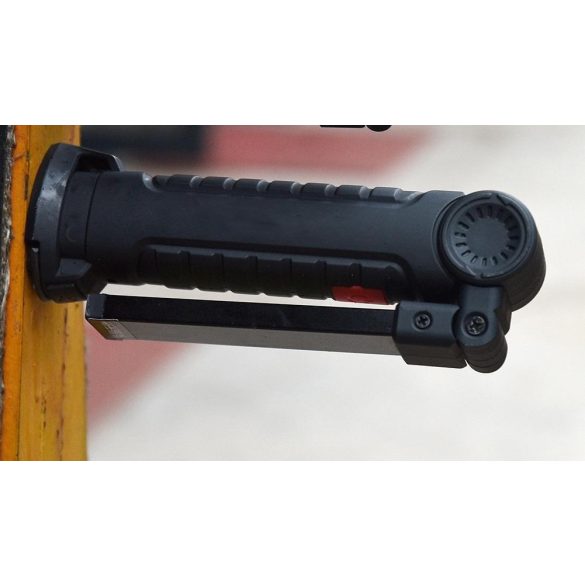 USB-n keresztül tölthető 360 fokban forgatható mágneses LED lámpa, vészvilágítás, állítható fényerővel