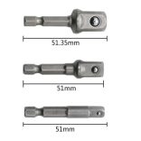 Krova készlet, dugókulcs készlet 3 db-os