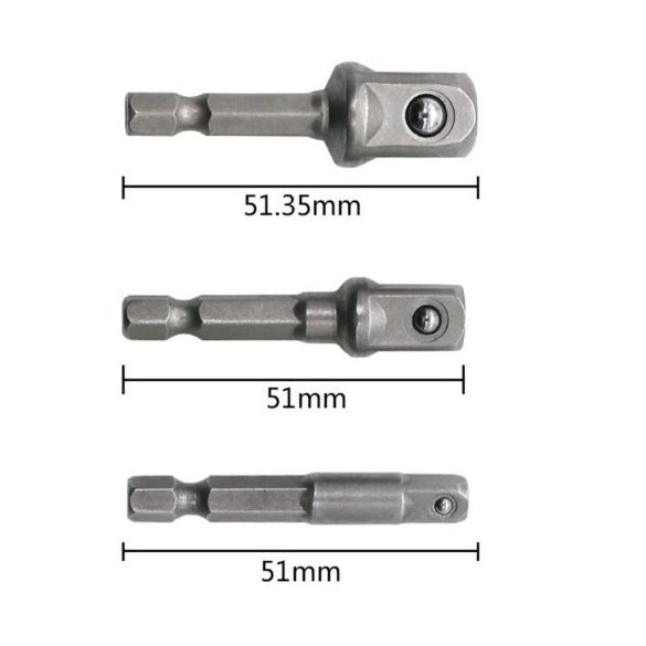 Krova készlet, dugókulcs készlet 3 db-os