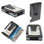 Elegáns, vékony bankkártya/pénz tartó