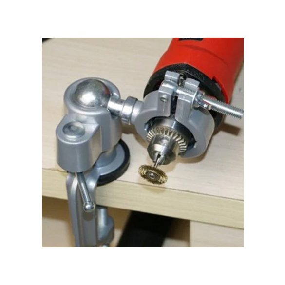 Satu, asztali satu kézi fúróhoz (360°-ban forgatható)