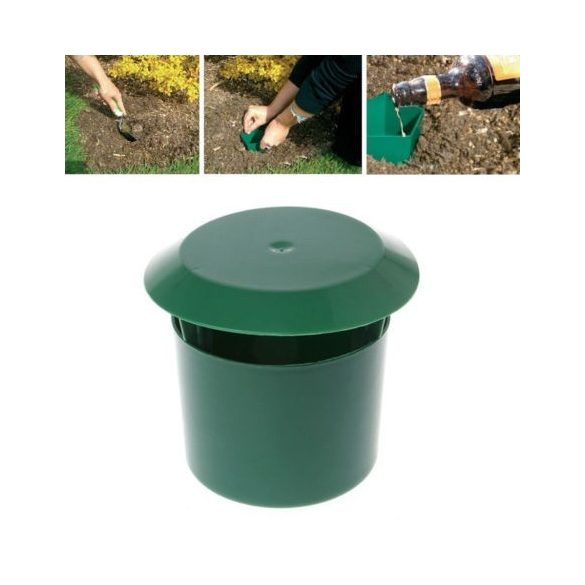 Vegyszermentes csiga csapda