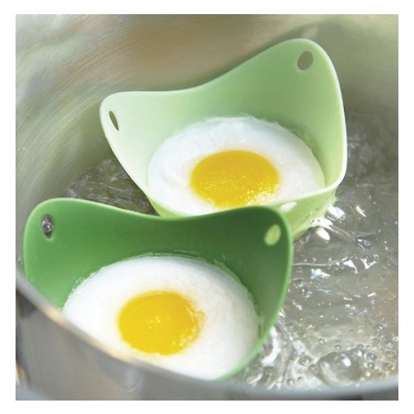 Szilikon tojássütő/főző forma 2 db