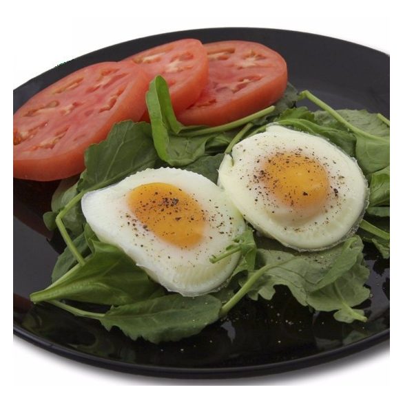 Szilikon tojássütő/főző forma 2 db