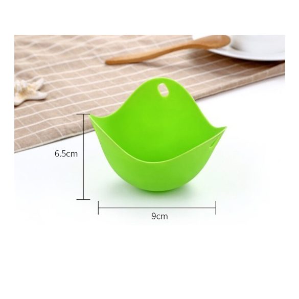 Szilikon tojássütő/főző forma 2 db