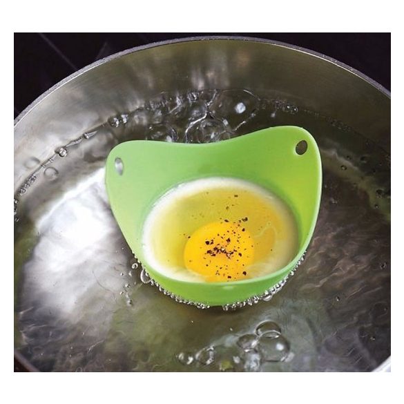 Szilikon tojássütő/főző forma 2 db