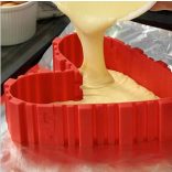 Változtatható alakú szilikon tortaforma