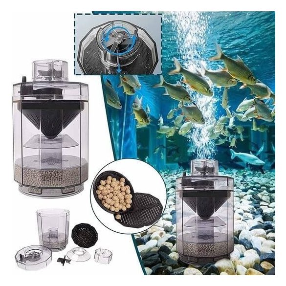 Akváriumi Hulladék és hal ürülék gyűjtő, Automata szűrő és tisztító