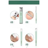 Manikűr és pedikűr készlet (16 db)