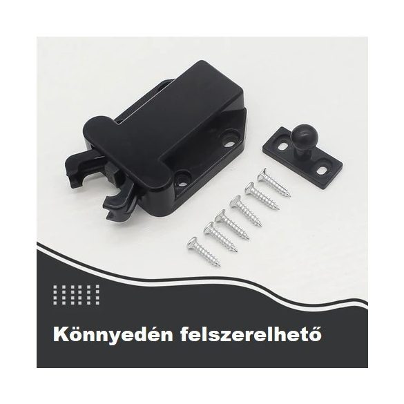 Görgős Csappantyú Szekrényzár