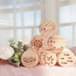 Fa nyomda készlet gyurmához