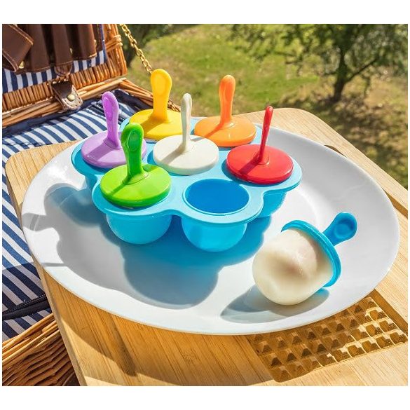 Szilikon jégkrém készítő szett