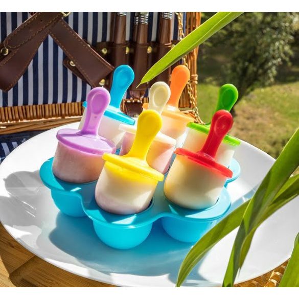 Szilikon jégkrém készítő szett