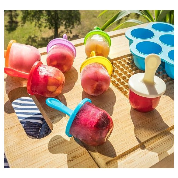 Szilikon jégkrém készítő szett