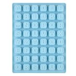 Szilikonforma, betűk