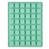 Szilikonforma, betűk