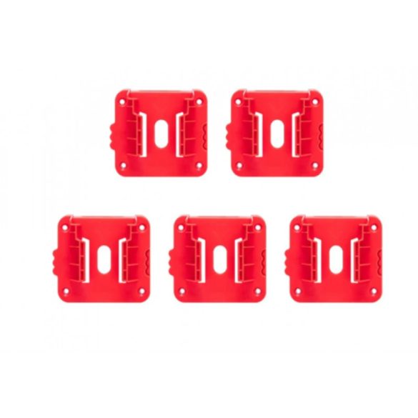 Milwaukee 18V-os fúró akkumulátor tároló állvány 5 db