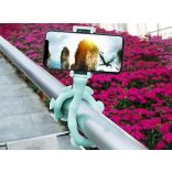 Tapadókorongos, flexibilis kukac telefontartó