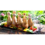 Csirkecomb grilltartó állvány