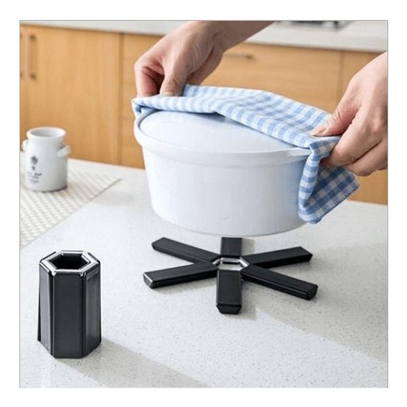 Hőálló, Összecsukható, csúszásmentes serpenyő és edényalátét