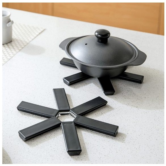 Hőálló, Összecsukható, csúszásmentes serpenyő és edényalátét