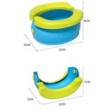 Hordozható mókás utazó bili