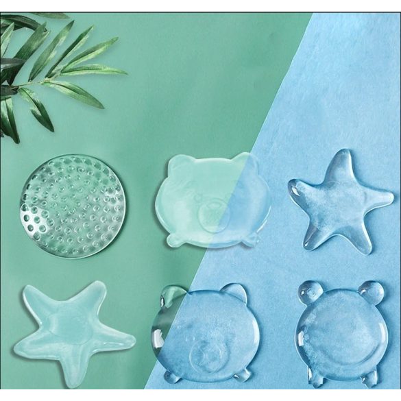 Öntapadós szilikon ajtóütköző (10 db)