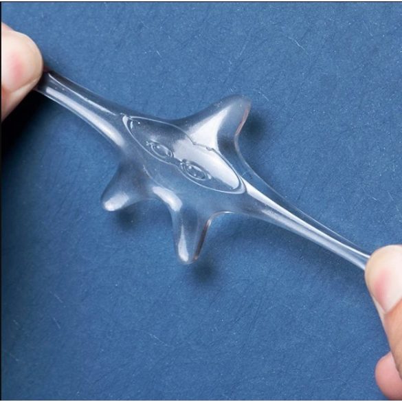 Öntapadós szilikon ajtóütköző (10 db)