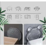 Öntapadós szilikon ajtóütköző (10 db)