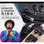 Univerzális levehető cipzárhúzó készlet (10 db)