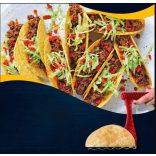 Taco készítő, tortilla pirító