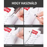 Kötésmentes cipőfűző