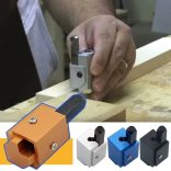 Bútorpánt véső, sarok véső, süllyesztett négyszögletes véső