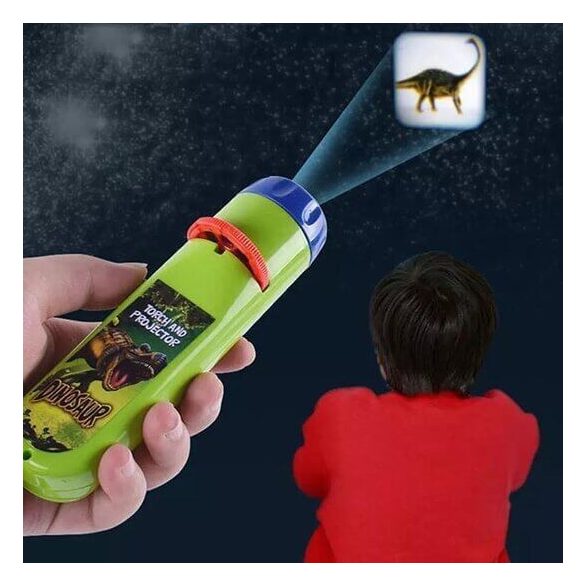 Interaktív oktató projektor, éjjeli kivetítő (24 db képpel)