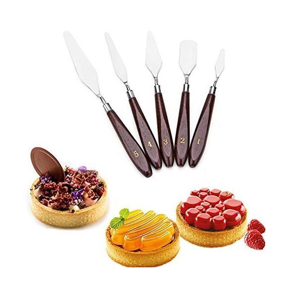 Professzionális tortaformázó, spatula