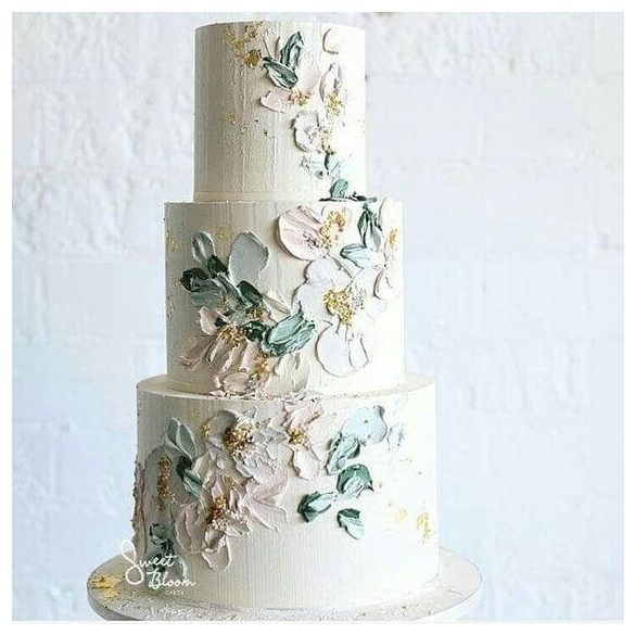 Professzionális tortaformázó, spatula