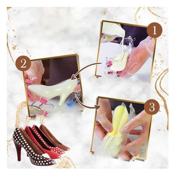 Magassarkú tortadísz forma, fondant, csokoládé forma