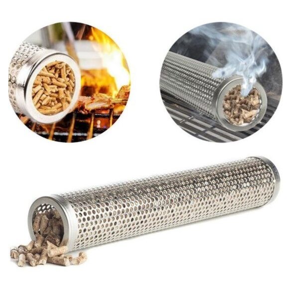 BBQ Grill füstölő cső