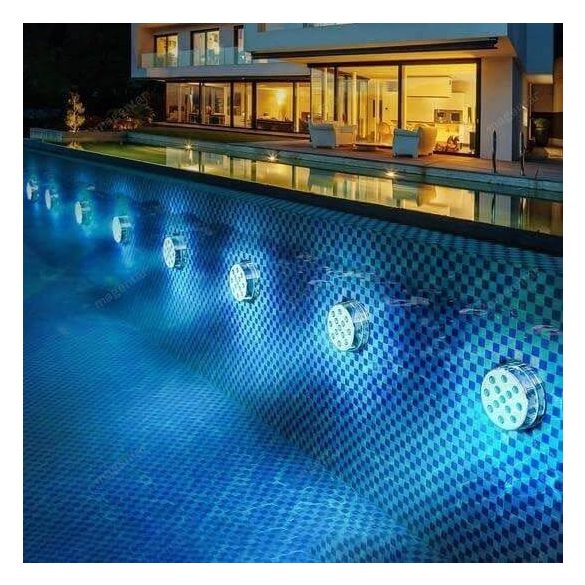 LED medence világítás, RGB medence Lámpa (16 db világítási mód)